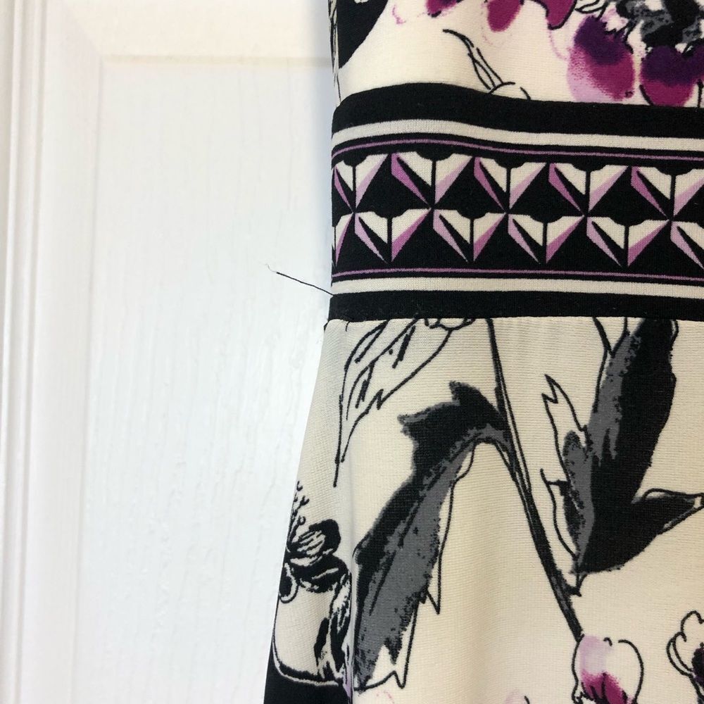 White House Black Market strapless bodycon floral maxi dress size xxsmall - Picture 11 of 16